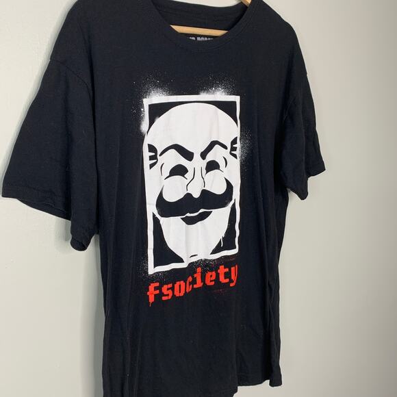 Mr. Robot F Society T-Shirt Large - Picture 2 of 5